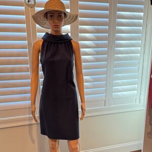 Sail to Sable Navy Sleeveless Mini Dress